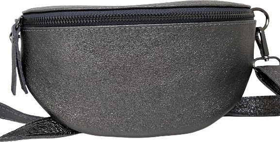 Noir leather phonebag Grafiitti