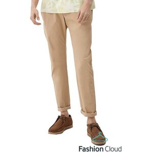S. Oliver miesten chino puuvillahousut, beige