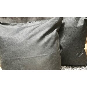 Svanefors harmaa / hopeanvärinen tyynynpäällinen 60*60 cm