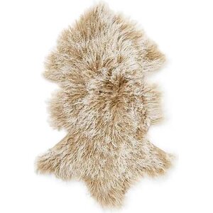 Skinnwille beige snowtop pitkäkarvainen talja