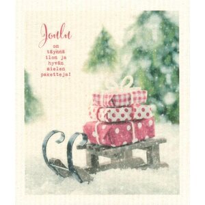 More Joy Oy Tiskirätti Joulu on täynnä ilon ja hyvän mielen paketteja