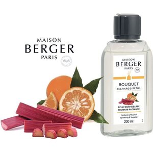 Maison Berger Rhubarb Radiance – raparperi huonetuoksun täyttöpullo