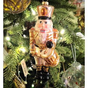 Shishi Set of three Glas nutcracker ornaments