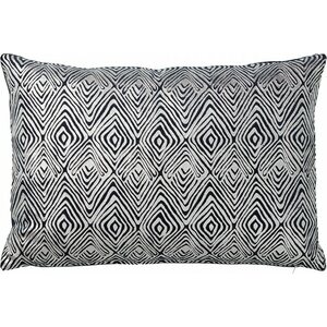 Lene Bjerre design Tummansininen/hopea koristetyynynpäällinen