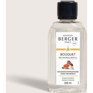 Maison Berger huonetuoksun täyttöpullo pamplemousse - Raikas ja elegantti vanilja-hedelmäyhdistelmä