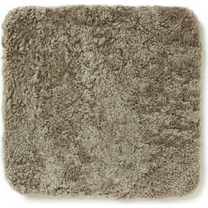 Skinnwille Vaaleanruskea talja istuinpäällinen Curly pad