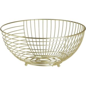 Inart kullanvärinen metallinen hedelmäkori