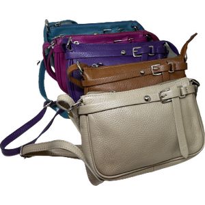 Cross body nahkainen pikkulaukku